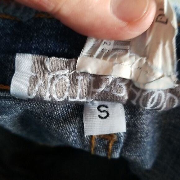 Motherhood Maternity Boho Denim Jeans - Picture 6 of 10